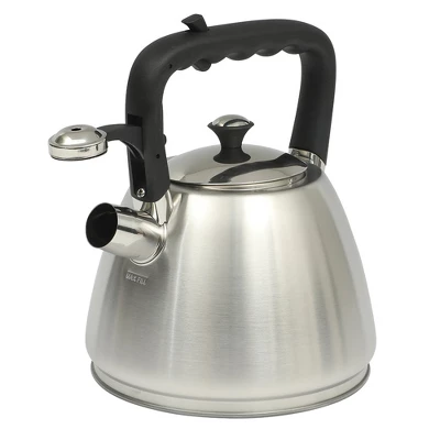 Mr. Coffee® Mr. Coffee Armidale Large 2.5QT Brushed Stainless Steel Whistling Tea Kettle 3 Mr. Coffee® Mr. Coffee Armidale Large 2.5QT Brushed Stainless Steel Whistling Tea Kettle
