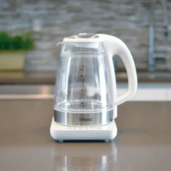 Tribest Raw Tea Kettle Glass Electric Brewing System – White -Household Kettle Shop GUEST d010f0f6 95b8 4421 bef0 81fb09dfd821