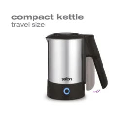 Salton Stainless Steel Travel Kettle 20oz