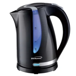 Brentwood 1,100-Watt Cordless Electric Kettle With Concealed Stainless Steel Heating Element, 360° Base, Auto Shutoff, And Boil-Dry Protection -Household Kettle Shop GUEST d52ff6ef b000 44ce a47a febfaf599a18