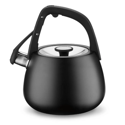 Cuisinart 2qt Stainless Steel Stovetop Kettle Matte Black CKS-25MBK: Whistling Tea Kettle, Large Handle, Flip-Up Spout 7 Cuisinart 2qt Stainless Steel Stovetop Kettle Matte Black CKS-25MBK: Whistling Tea Kettle, Large Handle, Flip-Up Spout - Image 5