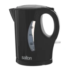 Salton Cordless Electric Kettle, 1 Liter With Automatic Shut-Off And Boil-Dry Protection, Water Level Window, 1000 Watts, Black (JK1641B) -Household Kettle Shop GUEST d5f91514 6d12 4bee 96c9 4cde3a22a8f7