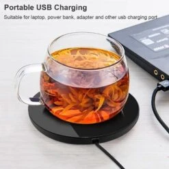 Smart Tech USB Coffee Cup Heater Mug Warmer - Keep Your Beverage Hot Anywhere - Black -Household Kettle Shop GUEST d78552eb 1b0f 4aed 843f e6d7bb258c46