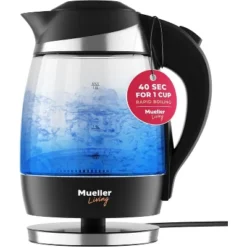 MuellerLiving Electric Kettle - SpeedBoil Tea Kettle Water Boiler With Automatic Shutoff -Household Kettle Shop GUEST d8100237 2c20 4ac0 99b2 c11720118a26