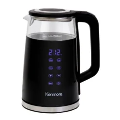 Kenmore Glass Electric Kettle 1.7L Digital Temperature Control Black: Cordless Water Kettle, Anti-Scale Filter 15 Kenmore Glass Electric Kettle 1.7L Digital Temperature Control Black: Cordless Water Kettle, Anti-Scale Filter -Household Kettle Shop GUEST da7f742f ca78 4edc 9a8d b036a8762495
