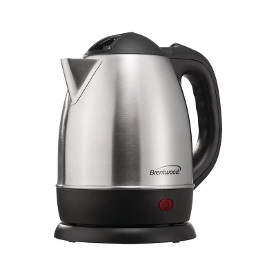 Brentwood 2.11 Quart Stainless Steel Cordless 1000W Electric Tea Kettle 7 Brentwood 2.11 Quart Stainless Steel Cordless 1000W Electric Tea Kettle - Image 5