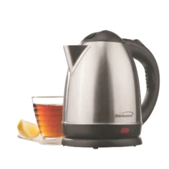 Brentwood 1.5-Liter Stainless Steel Cordless Electric Kettle (Stainless Steel) In Silver