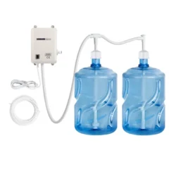 VEVOR Bottled Water Dispenser Pump System, 2x5 Gallon Dispensing System, Automatic Electric Water Dispenser, Double-Pipe Water Jug Pump, White -Household Kettle Shop GUEST dfe1d59c fa68 49dc 9dfa 11486f84fcf6