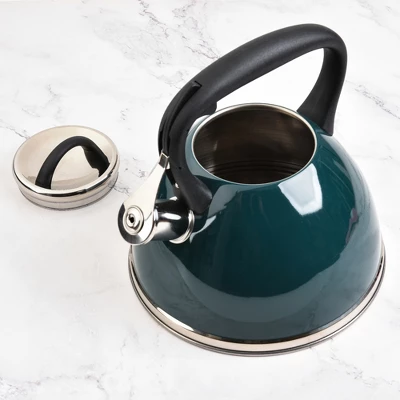 SharpChef Whistling Stovetop Tea Kettle,Food Grade Stainless Steel, Cool Touch Ergonomic Handle, Fast Boil, For Gas, Electric, And Glass Ranges - 3L 5 SharpChef Whistling Stovetop Tea Kettle,Food Grade Stainless Steel, Cool Touch Ergonomic Handle, Fast Boil, For Gas, Electric, And Glass Ranges - 3L - Image 3