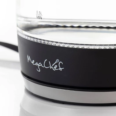 Mega Chef 1.8Lt. Glass And Stainless Steel Electric Tea Kettle: BPA-Free, Push-Button Lid, 360° Base, Overheat Protection 11 Mega Chef 1.8Lt. Glass And Stainless Steel Electric Tea Kettle: BPA-Free, Push-Button Lid, 360° Base, Overheat Protection - Image 9