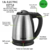Emerald 1.8L Stainless Steel Kettle, Rapid Boil Technology, Boil Dry Protection, 1350W -Household Kettle Shop GUEST e1b061e3 984b 4008 84d2 3072c1d7cd69