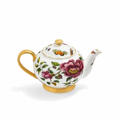 Spode Creatures Of Curiosity Fine China Teapot, Snake Motif - 1.1L White Tea Pot With Handpainted 22ct Gold Decal - Victorian Inspired Design 3 Spode Creatures Of Curiosity Fine China Teapot, Snake Motif - 1.1L White Tea Pot With Handpainted 22ct Gold Decal - Victorian Inspired Design
