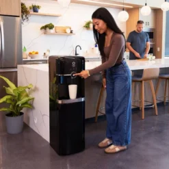 Primo Water Bottom Loading Pro Plus 3 Temp Water Dispenser With Smart Touch Technology: Freestanding 5 Gallon Hot & Cold Water Cooler Dispenser -Household Kettle Shop GUEST e48d4cd1 4742 4eaa b4a2 c2938e3a46d7