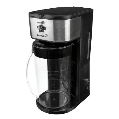 Brentwood Iced Tea And Coffee Maker In Black With 64 Ounce Pitcher 6 Brentwood Iced Tea And Coffee Maker In Black With 64 Ounce Pitcher - Image 4