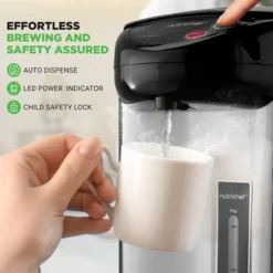 NutriChef 5 Qt Stainless Steel Electric Water Boiler & Warmer, PKWK63 -Household Kettle Shop GUEST e7175f61 29e4 4d2c a21a 5e532d762b82