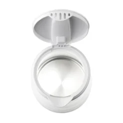 Brentwood Dual Voltage 3.3 Cup Collapsible Travel Kettle In White