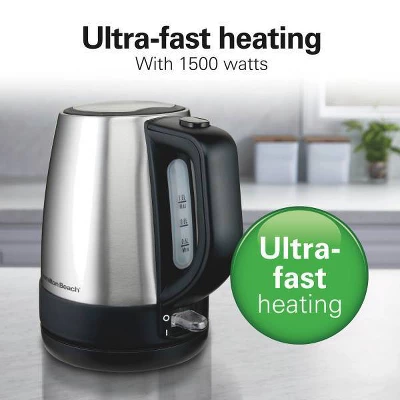 Hamilton Beach 1.2L Stainless Steel Kettle 7 Hamilton Beach 1.2L Stainless Steel Kettle - Image 5