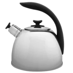 BergHOFF Essentials Lucia 18/10 Stainless Steel Whistle Kettle 2.6 Qt. -Household Kettle Shop GUEST ecde4887 cfd5 46a8 b646 9d868e689c96