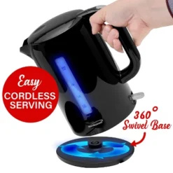 Brentwood 1,100-Watt Cordless Electric Kettle With Concealed Stainless Steel Heating Element And Boil-Dry Protection (2.2 L; Black) 11 Brentwood 1,100-Watt Cordless Electric Kettle With Concealed Stainless Steel Heating Element And Boil-Dry Protection (2.2 L; Black) -Household Kettle Shop GUEST ef34383f 47d6 471e ad35 161ba173b713