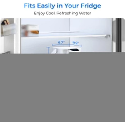 Waterdrop Electric Water Filter Pitcher,White 4 Waterdrop Electric Water Filter Pitcher,White - Image 2