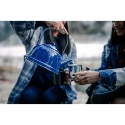 Stansport 2.6 QT Kiln Hardened Enamel Tea Kettle - Blue -Household Kettle Shop GUEST f4b4b1d1 ddd9 4aec a690 2919b7abf4a6