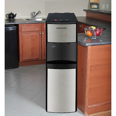 Frigidaire Bottom Loading Water Cooler Stainless Steel: Electric Dispenser, Cold & Hot, 5-Gallon Capacity, Freestanding 5 Frigidaire Bottom Loading Water Cooler Stainless Steel: Electric Dispenser, Cold & Hot, 5-Gallon Capacity, Freestanding - Image 3
