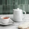 Porcelain Tea Pot White - Threshold™: 50oz Capacity, Dishwasher & Microwave Safe, Porcelain Handle & Lid 2 Porcelain Tea Pot White - Threshold™: 50oz Capacity, Dishwasher & Microwave Safe, Porcelain Handle & Lid -Household Kettle Shop GUEST fd412c2e 66b4 4207 b4fb 09bb53405d80