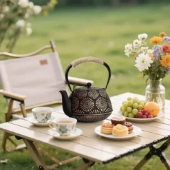 Itopfox Japanese Cast Iron Teapot, Enamel-Coated Stovetop Kettle With Stainless Steel Infuser & Heat-Resistant Handle, Traditional Iron Pot 10 Itopfox Japanese Cast Iron Teapot, Enamel-Coated Stovetop Kettle With Stainless Steel Infuser & Heat-Resistant Handle, Traditional Iron Pot -Household Kettle Shop GUEST fe04696f 765a 4903 9d60 f85fcae7a416