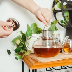 GROSCHE JOLIETTE Hand Blown Glass Teapot With Stainless Steel Infuser, 42 Fl Oz. Capacity 14 GROSCHE JOLIETTE Hand Blown Glass Teapot With Stainless Steel Infuser, 42 Fl Oz. Capacity -Household Kettle Shop GUEST ff918ab9 0c00 49ad b61d 3263545a642a