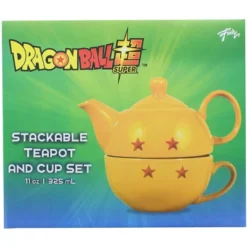 Just Funky Dragon Ball Super Stackable 11oz Teapot And Cup Set